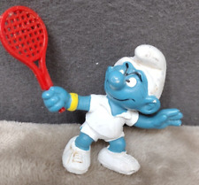 Smurfs Tennis Smurf Red Racket Sports 20049 1978 Peyo Schleich picture