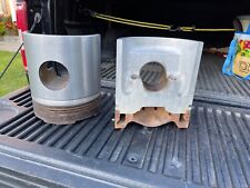 Diesel Train Locomotive Piston Bookends for Man Cave Office, Garage, Fathers Day picture