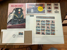 USPS All Aboard Stamp Set Print Set Post Cards 1st Issue Complete Set New picture