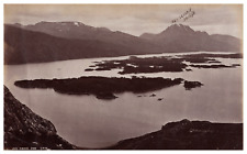 Scotland, Loch Maree, Vintage Print, ca.1880 Vintage Print Vintage Print picture