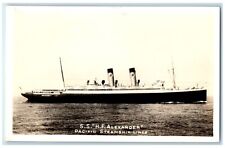 c1940's SS Steamer HF Alexander Pacific Steamship Lines RPPC Photo Postcard picture