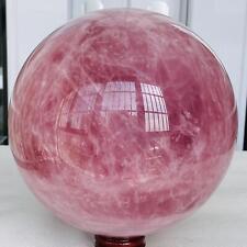 Natural Pink Rose Quartz Sphere Crystal Ball Reiki Healing 4480G picture