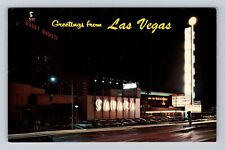 Las Vegas NV-Nevada, Hotel Sahara, Advertising, Antique Vintage Postcard picture
