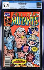 New Mutants #87 CGC 9.4 Marvel Comics 1st Cable Newsstand Liefeld Todd McFarlane picture