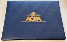 AOPA Aircraft Owners And Pilots Association Award/Certificate Folder 11.5” X 9” picture
