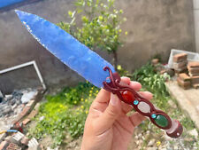 9.8“Opal knife crystal dagger hand carved Crystal Healing random/pc picture