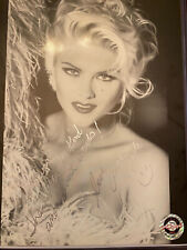 Anna Nicole Smith Autographed 8x10 Celebrity Photo (PAI) picture