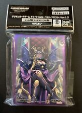 Digimon Offical Card Sleeves 2024 - Lilithmon - Standard Sleeves (60 Pack) picture