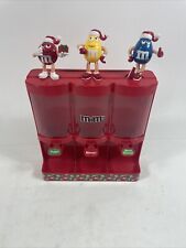 2008 M & M's Christmas Triple Candy Dispenser 3 slots picture