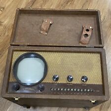 1948 Vintage Hallicrafters Model 514 Portable TV Television, For Display / Parts picture