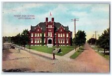 Gettysburg Pennsylvania PA Postcard Meade High School Building Exterior c1910's picture