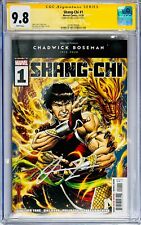 Simu Liu Signed CGC Signature Series Graded 9.8 Shang-Chi #1 Marvel picture