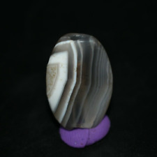 Genuine Ancient Bactrian Banded Agate Bead Circa 3rd Millennium BC picture