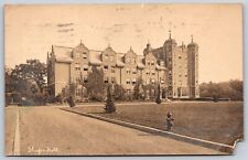 Postcard Shafer Hall Wellesley College MA 1925 RPPC E164 picture