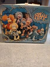 VINTAGE JIM HENSON’S “FRAGGLE ROCK” METAL LUNCHBOX used nice picture