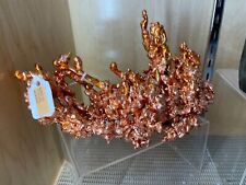 NATURAL COPPER HOME DECOR WALL DISPLAY STAND MINERAL CRYSTAL picture