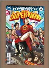 New Super-man #1 DC Rebirth 2016 Chinese Superman Chang Variant NM- 9.2 picture