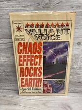Valiant Voice Chaos Effect Rocks Earth Special Edition #16 Sept 1994 Comic Book picture