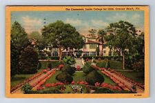 Ormond Beach FL-Florida, Junior College For Girls Antique Vintage c1953 Postcard picture