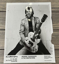 Vintage George Thorogood and the Destroyers Press Release Photo Mark Mander D picture