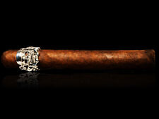 Skull Cigar Ring With Ruby picture