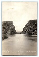 c1910's Alcova Bap And North Platte River Near Casper WY RPPC Photo Postcard picture