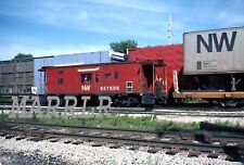 RR Print-NORFOLK & WESTERN NW 557586 at Bellevue Oh  6/1/1977 picture