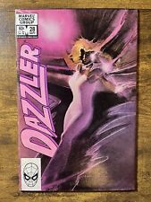 DAZZLER 28 SCARCE DIRECT EDITION GORGEOUS BILL SIENKIEWICZ COVER MARVEL 1983 picture