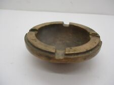 Small Vintage Heavy Brass Ashtray picture