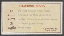 Churchman's Boy Scouts, 3rd Series (blue back), 1916, No 30, Tracking Signs picture