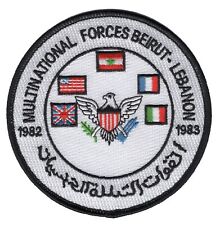 Multinational Forces Beirut-Lebanon 1982-1983 Patch picture