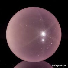 22g 25mm Natural Pink STAR Rose Quartz Crystal Sphere Healing Ball Chakra Decor picture