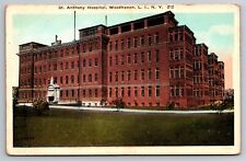 St. Anthony Hospital Woodhaven Long Island New York NY c1920 Postcard picture
