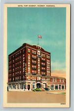 Kearney NE-Nebraska, Hotel Fort Kearney, Exterior, Vintage Postcard picture