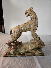 Royal Haeger Vintage Leopard Figurine 11” x 10” picture
