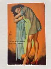 1940's Pinup Girl Picture Mutoscope Card-Earl Moran- Little Scheme picture