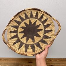 Vintage Y Studio Hand Woven Papua New Guinea Tray/Wall Hanging Basket picture