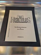 Script Hercules Legendary Journeys. 