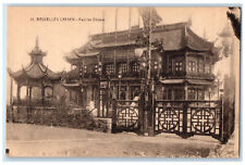 c1940's Chinese Pavilion Brussels-Laeken Belgium Vintage Unposted Postcard picture