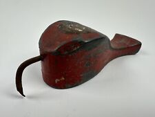 Vintage Drafting Spline Whale Weight Lead Hook Tool Red 3lb 7oz picture