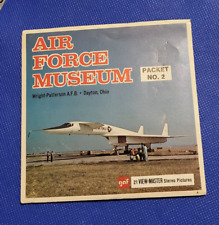 Color A602 Air Force Museum Wright-Patterson Dayton OH view-master Reels Packet picture