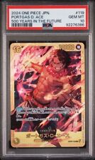 PSA 10 2024 One Piece Japanese Portgas D. Ace 500 Years in The Future OP07-119 picture
