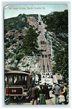 1907 Mt Lowe California Pacific Electric Railway Postcard Echo Canyon Cancel picture