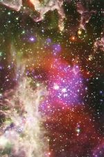 Pacman Nebula, NGC 281, NASA Photo --POSTCARD picture