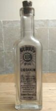 Vintage Medicine Hand Crafted Bottle, Gilbert Bros. Laudanum (EMPTY, COPY) picture