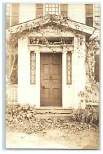c1930's Doorway At Deerfield Massachusetts RPPC Photo Vintage Postcard picture
