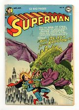 Superman #78 GD/VG 3.0 1952 1st app. adult Lana Lang in Superman picture