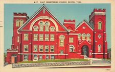 Postcard First Presbyterian Church Bristol Tennessee TN 1942 picture