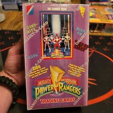 Mighty Morphin Power Rangers Trading Cards - 1994 Series 1 -  FactorySealed Box picture