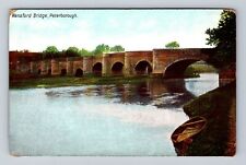 Peterborough England, Historic Wansford Bridge Over River Nene, Vintage Postcard picture